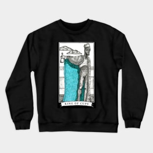 The King of Cups - The Tarot Restless Crewneck Sweatshirt